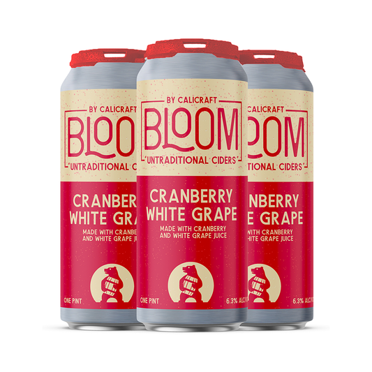 Bloom Cranberry White Grape - 4-Pack