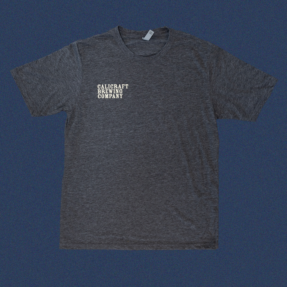 Calicraft Stacked Logo - Heather Grey