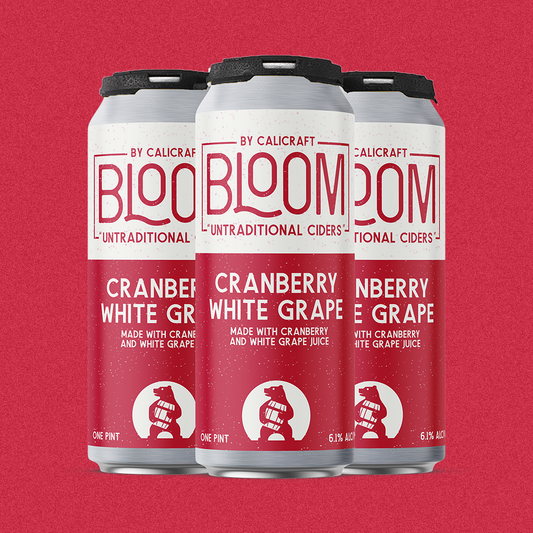 Bloom Cranberry White Grape - 4-Pack
