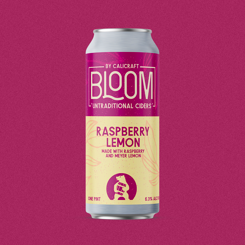 Bloom Raspberry Lemon - 4-Pack – Calicraft Brewing Co